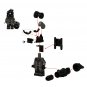 Skibidi Toilet Fighter Soldier Toilet Man Videographer 4pcs Minifigures Bricks
