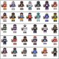 Collection NFL Football Teams Football Players 32pcs Minifigures Building Toys