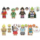 One Piece Wano Arc Luffy Zoro Sanji Yamato Usopp Nami 8pcs Minifigures Toy