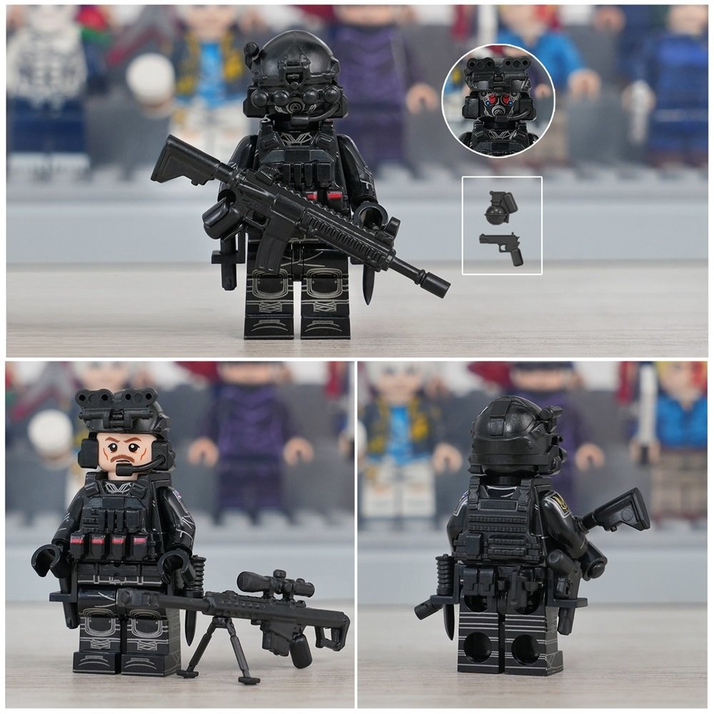 Special Air Service (SAS) British Army Lego Compatible Minifigure Bricks Toys