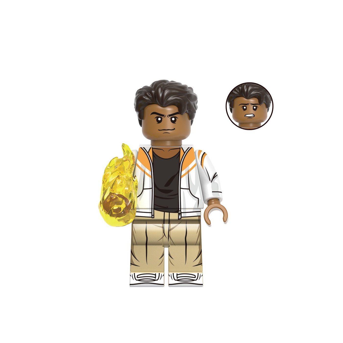 Sunspot Marvel X-Men Comics Lego Compatible Minifigure Bricks Toys