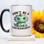 Don't Be a Cuntasaurus 11oz or 15oz Ceramic Coffee Mug | Cute Dinosaur Design | Funny Gift Idea