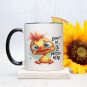 Don't Be a Peckerhead 11oz or 15oz Ceramic Coffee Mug | Adorable Cartoon Duck | Sarcastic Gift Idea