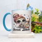 Don't Be a Sweet Bitch 11oz or 15oz Ceramic Coffee Mug | Skeleton Girl | Unique Gift for Friends