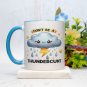 Don't Be a Thundercunt 11oz or 15oz Ceramic Coffee Mug | Cloud with Thunderbolt | Gift for Friends