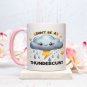 Don't Be a Thundercunt 11oz or 15oz Ceramic Coffee Mug | Cloud with Thunderbolt | Gift for Friends
