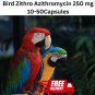 Bird Zithro - Azithromycin 250 mg Tablets 10 Count - 50 Count Free Shipping