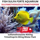 Aqua Fish Sulfa Forte Aquarium Treatment 480 mg 50 / 100 Tab Blister Pack Free Shipping