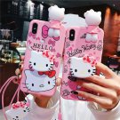 Hello Kitty Phone Cover For iPhone Xs Max Case TPU Soft Phone Case Pink Hello Kitty Phone Cover For iPhone Xs Max Case TPU Soft Phone Case Pink