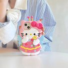 Kawaii Pink Bee Sanrios Hello Kitty Phone Case for IPhone 14 Soft Silicone Back Cover Gift Kawaii Pink Bee Sanrios Hello Kitty Phone Case for IPhone 14 Soft Silicone Back Cover Gift
