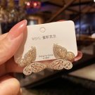 Butterfly Zircon Earrings women's Korean jewelry