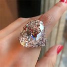 Luxury Silver Color Butterfly Rings for Women Elegant Party Accessories