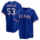 Adolis García #53 Blue Royal Player Jersey Baseball