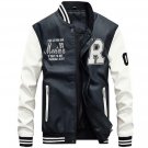 Korean Fashion Mens PU Leather Baseball Jackets Zip Casual Coats Outwear Outwear Korean Fashion Mens PU Leather Baseball Jackets Zip Casual Coats Outwear Outwear
