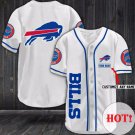 Custom Name Buffalo Team Bills 3D Printed Baseball Shirt Men's S-5XL