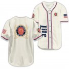 Yellow Miller Lite Baseball Jersey Unisex S-5XL