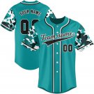 Custom Baseball Jersey with Camo Personalized Name and Number Jersey Shirt