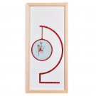 Simple style hand painted porcelain plate painting wall background