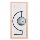 Simple style hand-painted porcelain plate painting for living room