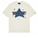 2026 & 2027 Broken Planet Star T-Shirt Vanilla White