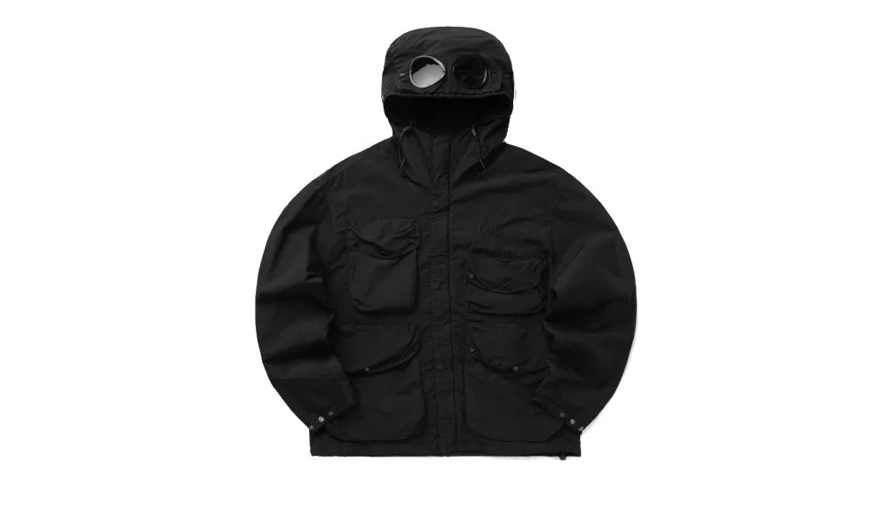 2026 & 2027 CP Company Flatt Nylon Goggle Jacket Total Eclipse