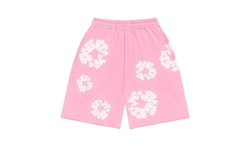 2026 & 2027 Denim Tears Short The Cotton Wreath Pink