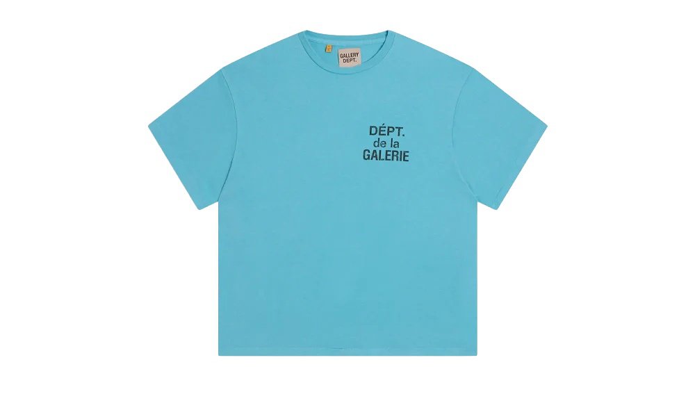2026 & 2027 Gallery Dept French Tee Light Teal