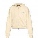 2026 & 2027 Jacquemus Hoodie Gros Grain Zippé Beige