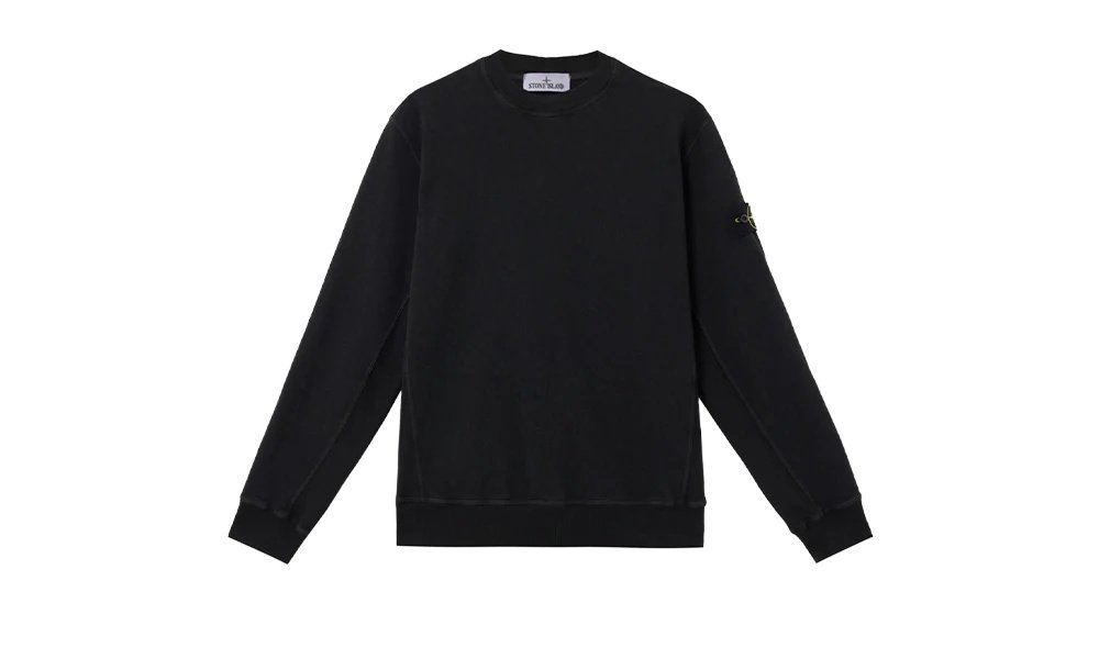 2026 & 2027 Stone Island Crewneck Old Effect Black