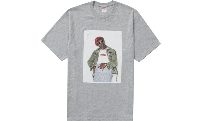 2026 & 2027 Supreme Andr&Atilde;&copy; 3000 Tee Heather Grey