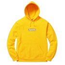 2026 & 2027 Supreme Bandana Box Logo Hooded Sweatshirt Yellow