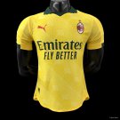 AC Away Yellow 25/26 Player Soccer Football Futbol Adults Jersey