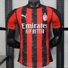 AC Milan Home 25/26 Player Soccer Football Futbol Adults Jersey