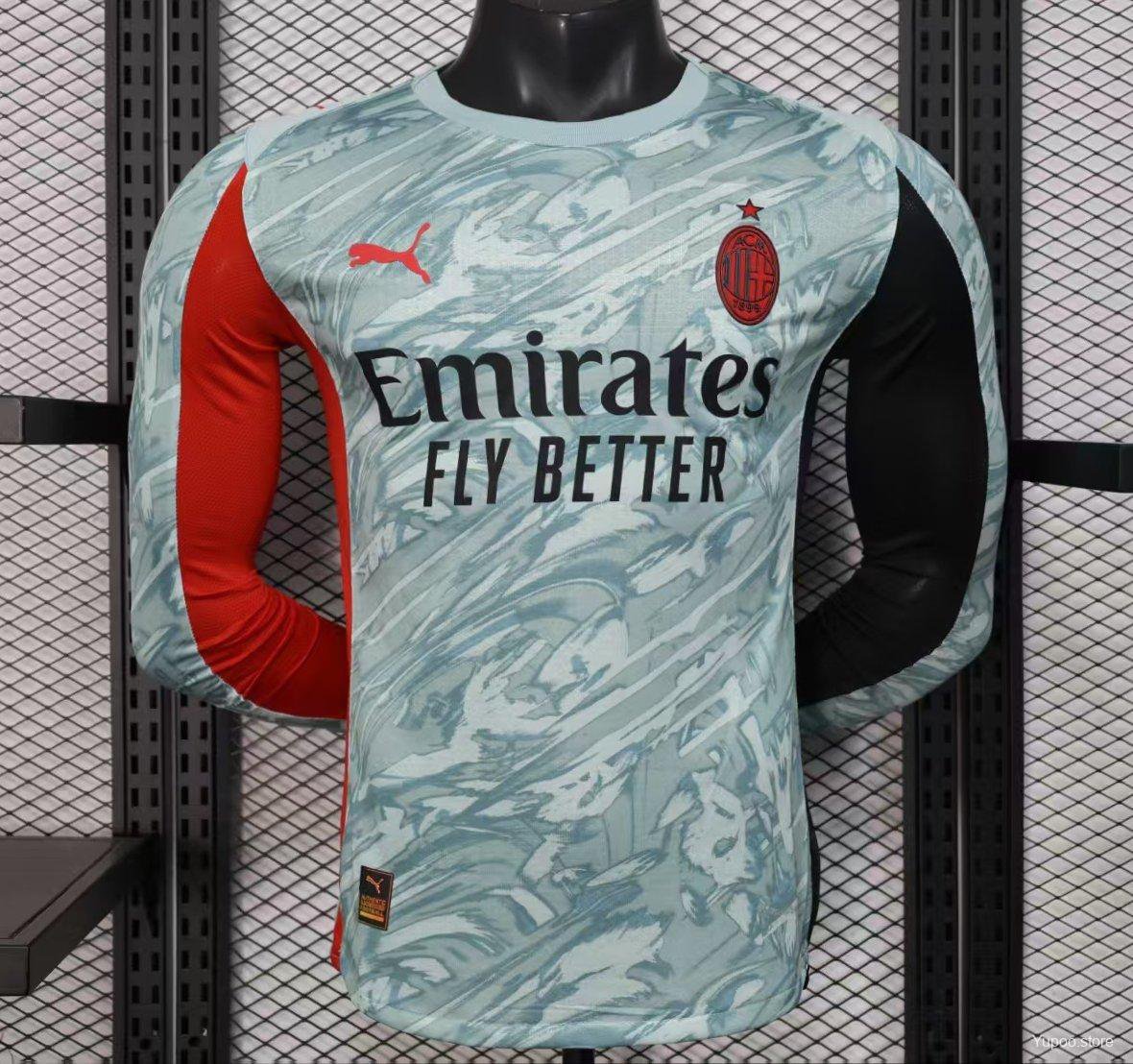 AC Milan Home Goalkeeper 25/26 Long Sleeve Player Jersey
