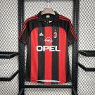 AC Milan Home Retro 2000/02 Adult Soccer Football Jersey