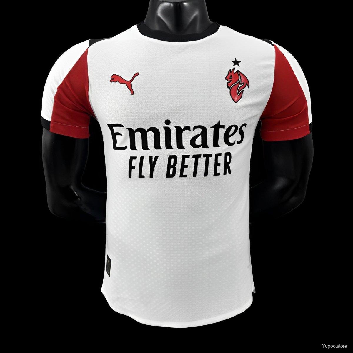 AC White Special 25/26 Player Soccer Football Futbol Adults Jersey