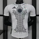 Algeria White with Traditional Pattern 2025 Player Jersey