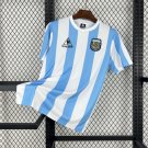 Argentina Home Retro 1986 Adult Soccer Football Futbol Jersey