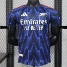Arsenal Third Blue with Geometric Lightning Pattern 25/26 Player Jersey