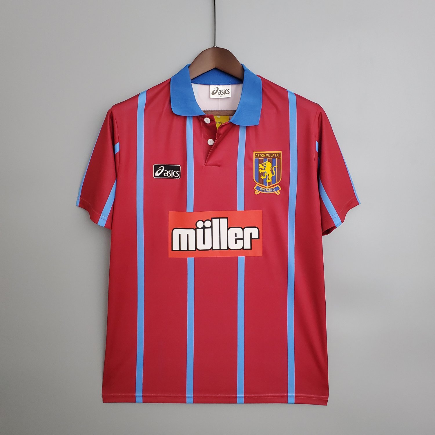 Aston Villa Home 93-95 Retro Soccer Football Jersey