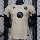 Barcelona Away 25/26 Player Soccer Football Futbol Adults Jersey