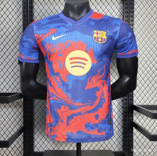 Barcelona Blue Flame Special Edition 25/26 Player Soccer Football Futbol Adults Jersey
