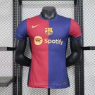 Barcelona Home 24/25 Player Authentic Soccer Football Futbol Jersey Kit