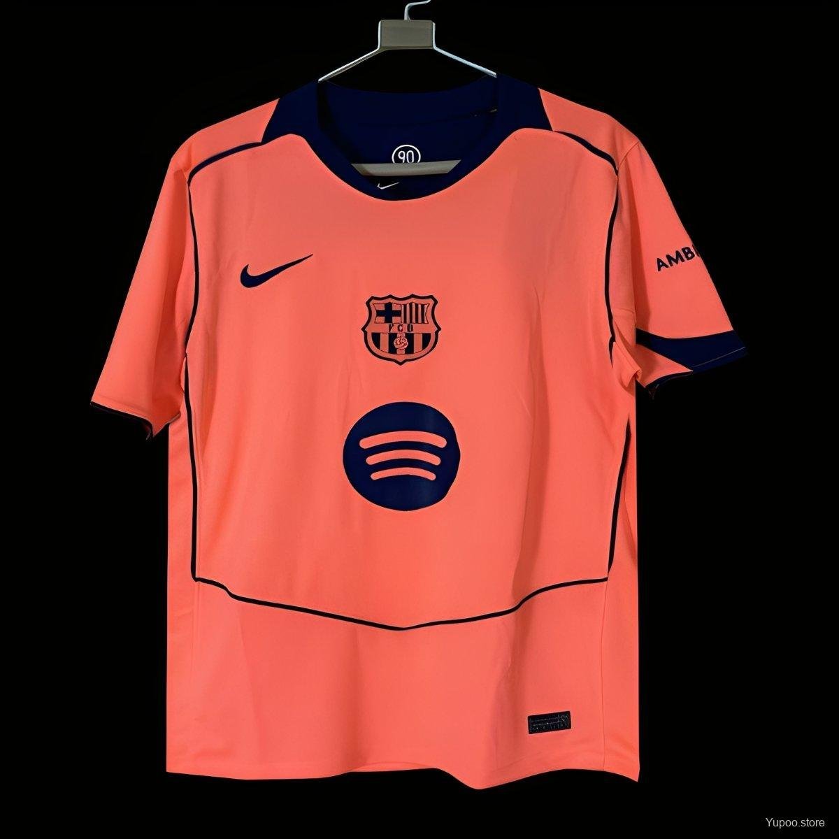 Barcelona Third Orange 25/26 Jersey