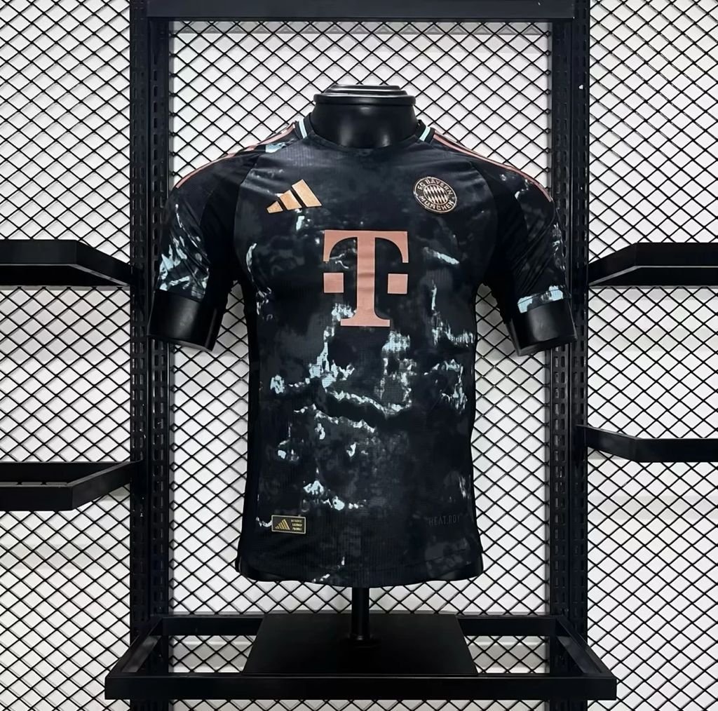Bayern Munich Away 24/25 Player Soccer Football Futbol Adults Jersey