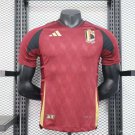 Belgium Home 2024 Player Authentic Soccer Football Futbol Jersey Kit