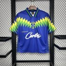Brazil Away Corteiz Retro 1995 Adult Soccer Football Futbol Jersey