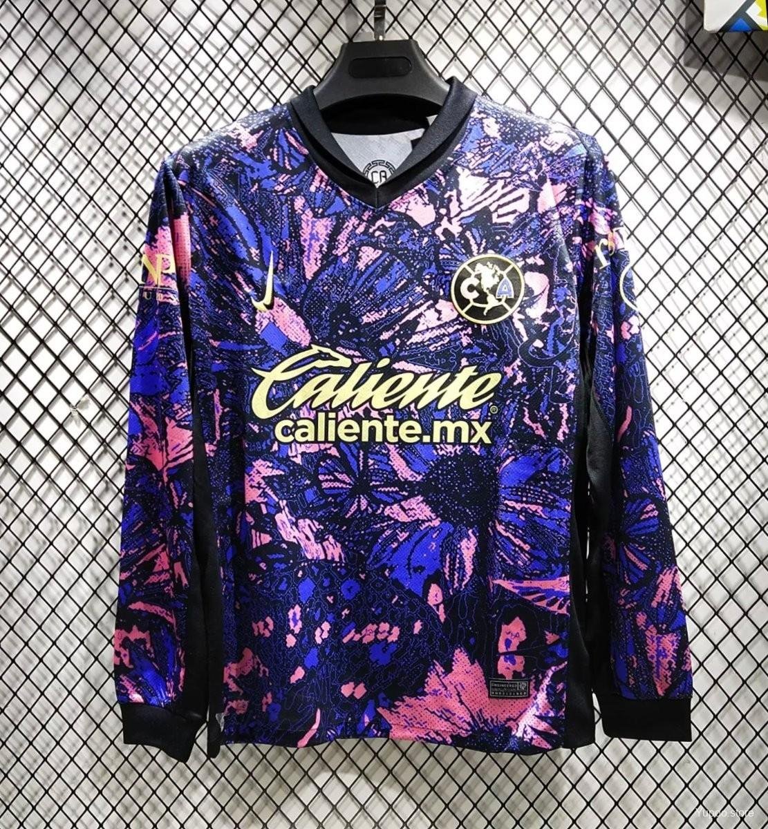 Club America Third 24/25 Long Sleeves Soccer Football Futbol Jersey