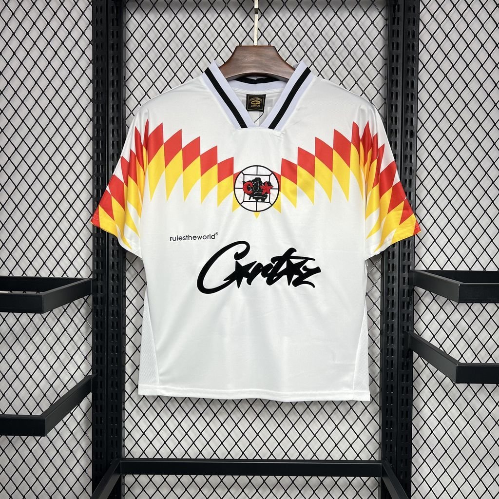 Club America White Corteiz Retro 1995 Adult Soccer Football Jersey