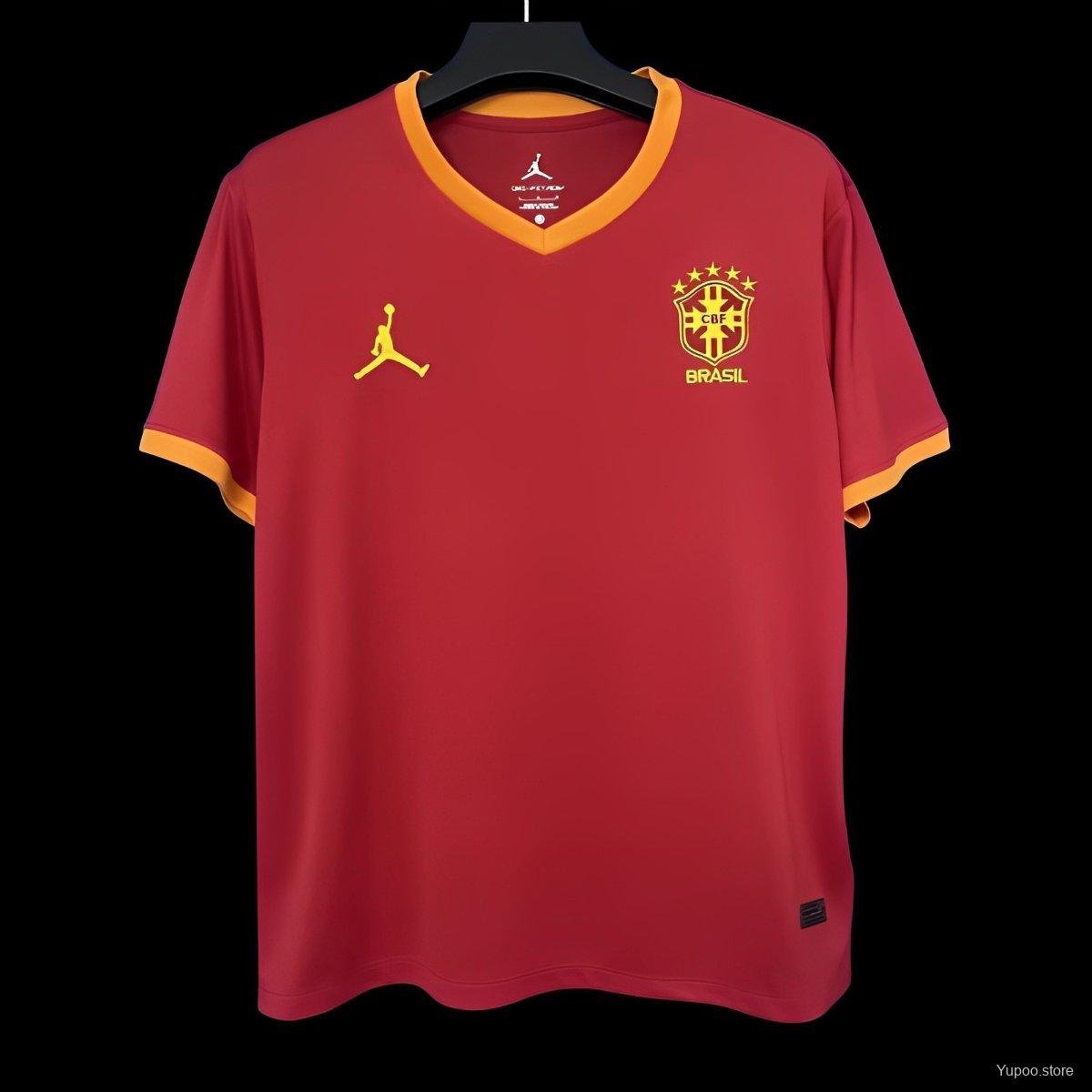 Brazil Red 2025 Jersey